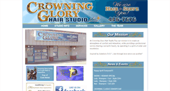 Desktop Screenshot of crowningglory.ca